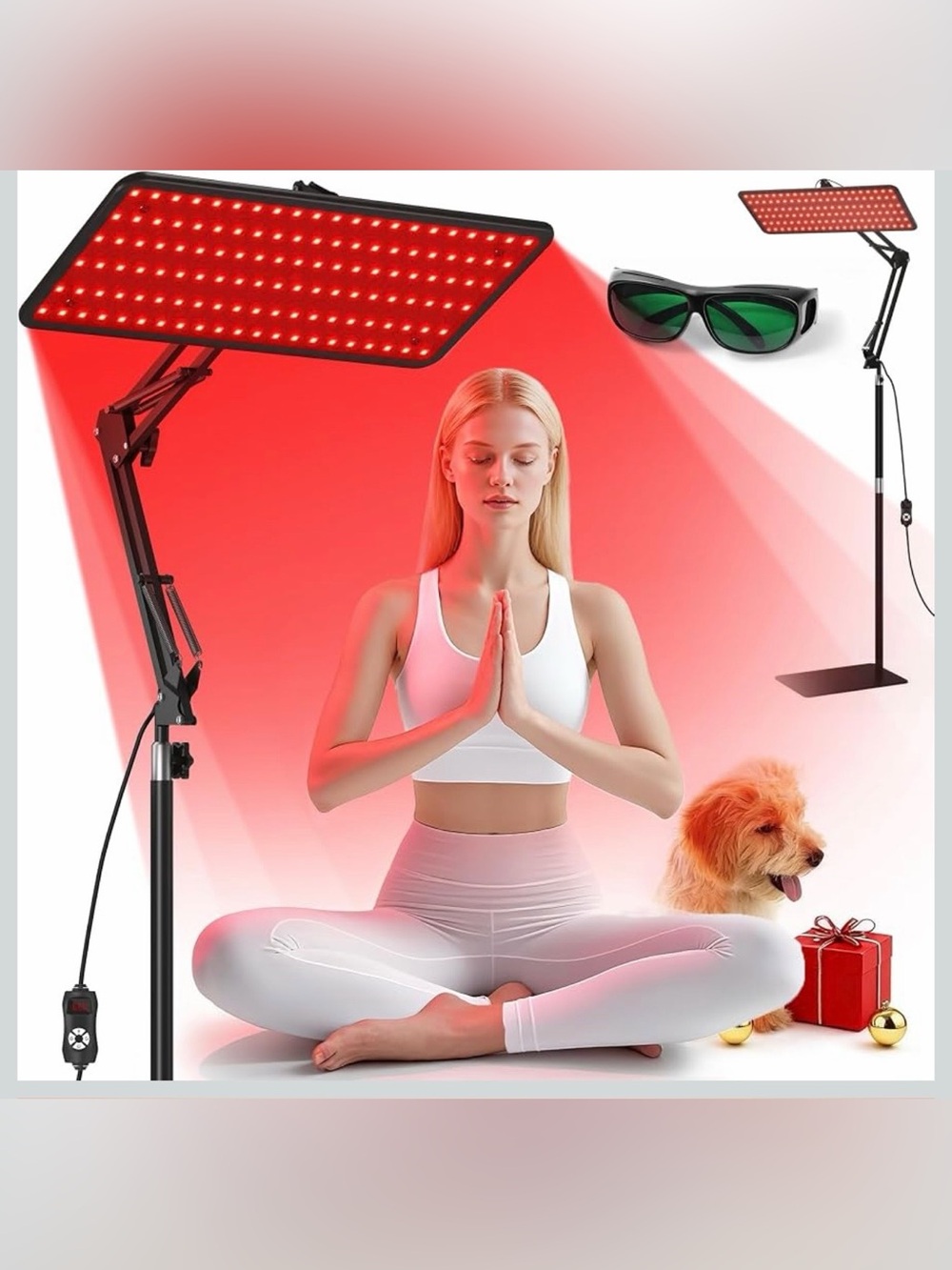 Viconor Red & NIR Light Therapy Device with Floor Stand – NWOT
